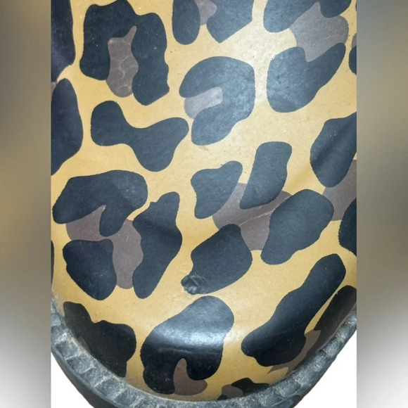 J Crew Lace-up rain boots in leopard - Picture 9 of 12